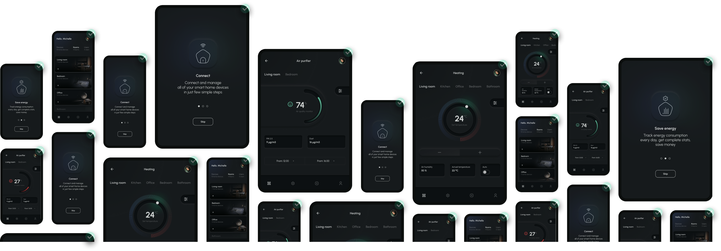 iOS and Android simulators used for React Native visual testing in Sherlo